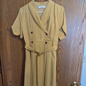 Vintage yellow dress